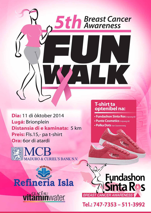 Breast Cancer Awareness Fun Walk - Curaçao Party Guide