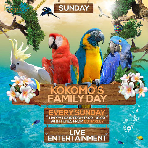 Kokomo Family Day Happy Hour Curaçao Party Guide