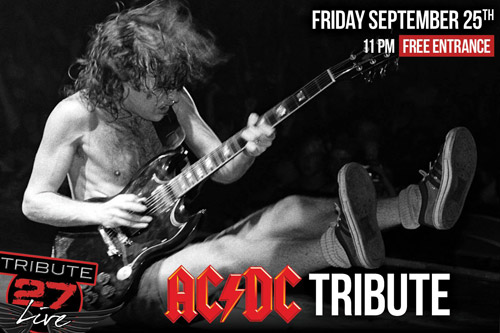 27 Live - Tribute to AC/DC - Curaçao Party Guide