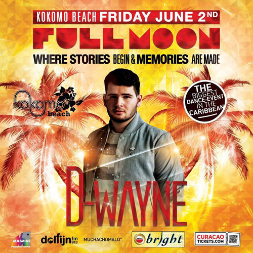 Full Moon Party with DWayne Curaçao Party Guide Full Moon Party with DWayne Curaçao Party Guide